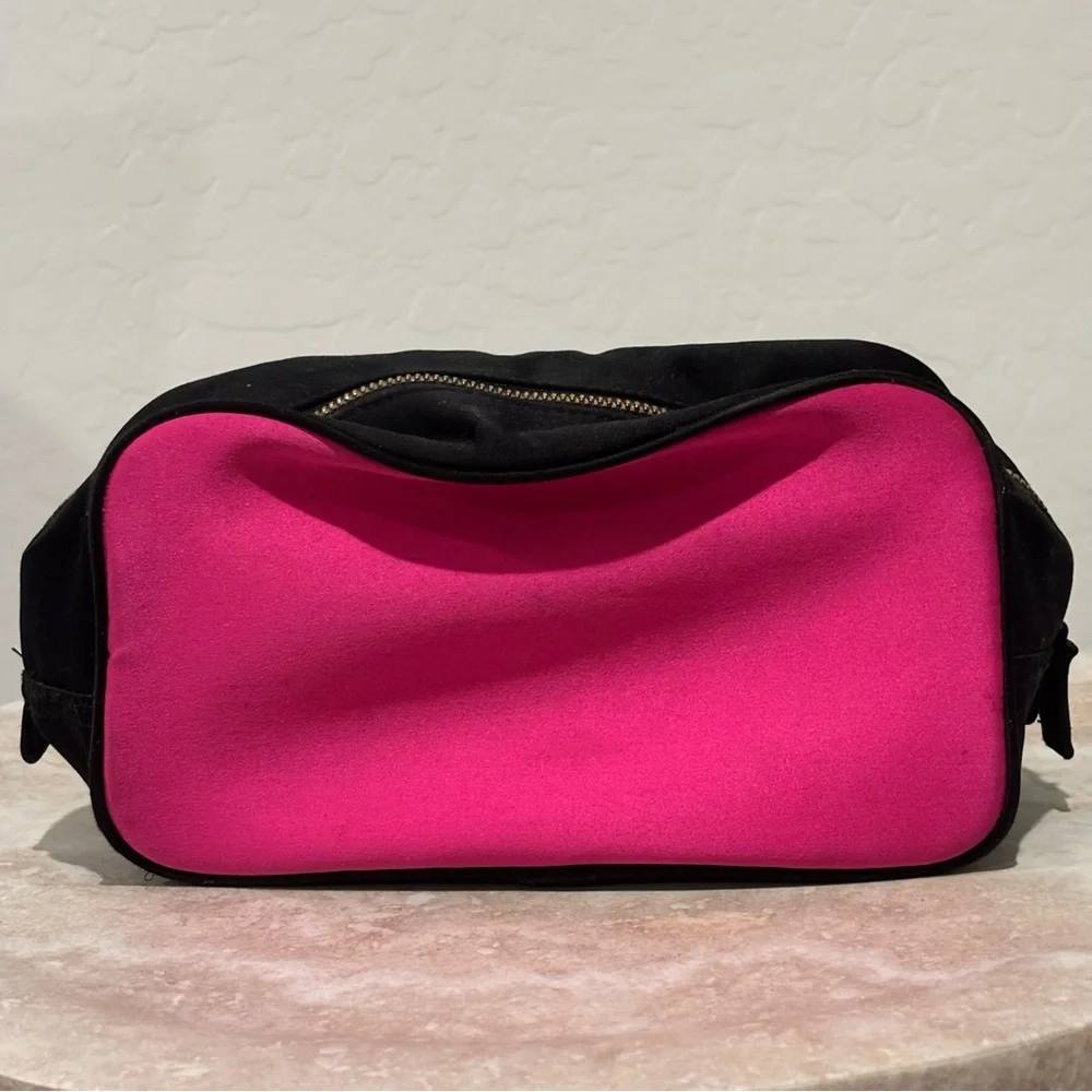Prada parfums zip around cosmetic bag